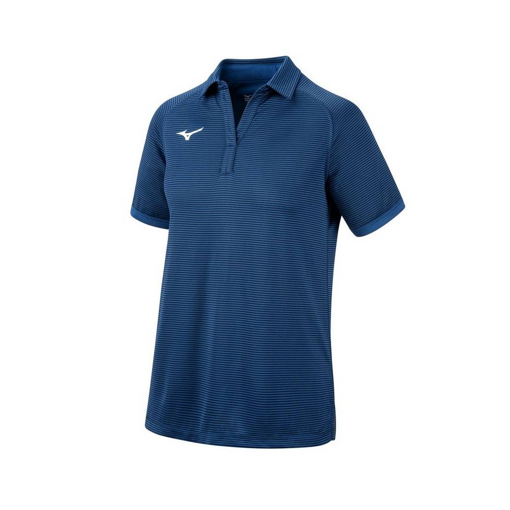 Polo Mizuno Scout Mujer Azul Marino Outlet BDHL-39621